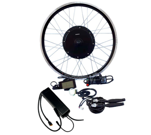 Kit de converter uma bicicleta em elétrica